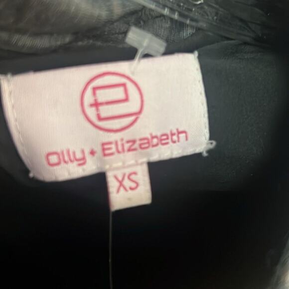 OLLY + ELIZABETH BEAUTIFUL ARTISY CRINKLED FIT &‎ FLARE DRESS SIZE XS - Picture 4 of 9